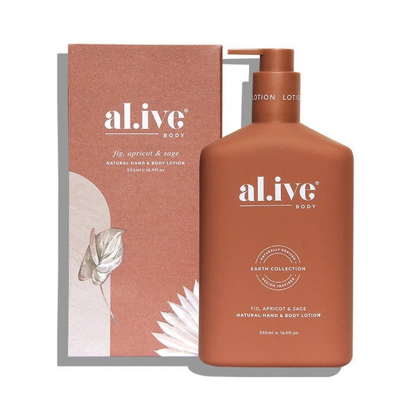AL.IVE FIG, APRICOT & SAGE HAND & BODY LOTION
