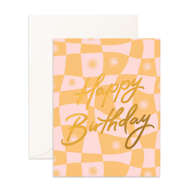 FOX & FALLOW - GREETING CARD - HAPPY BIRTHDAY WRAP